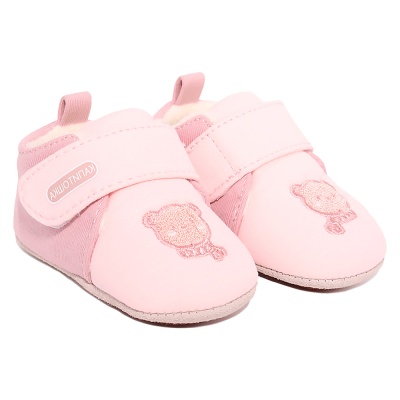 Пинетки для девочки Капитошка F20495 розовые 1